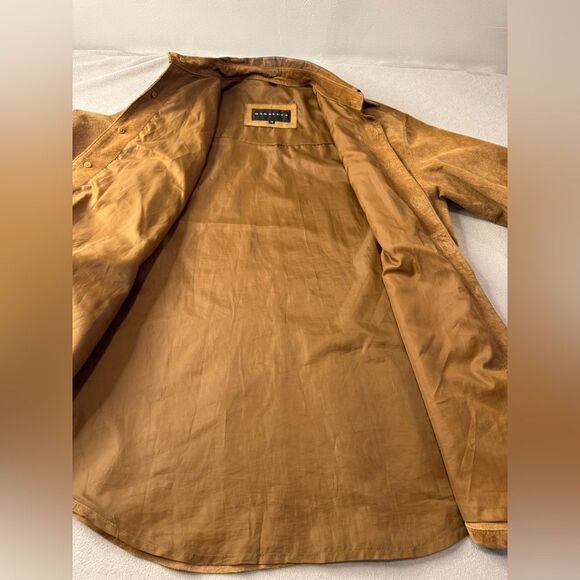 Men's Brown Suede Jacket - Picture 13 of 16